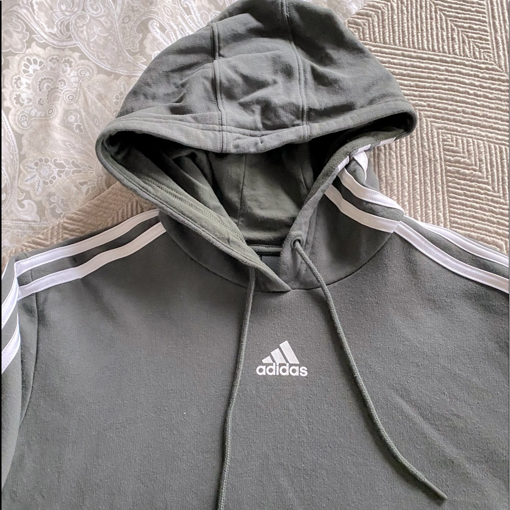 Adidas crop sweatshirt